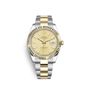 Rolex Datejust 126333 41mm Golden (Oyster) Motif Dial