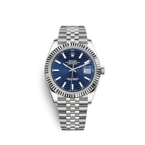 Rolex Datejust 126334 41mm Bright blue Motif Dial
