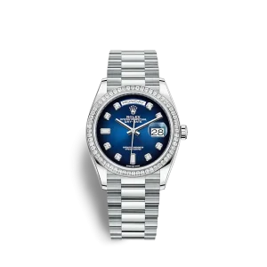 Rolex Day-Date 128396TBR 36mm Blue