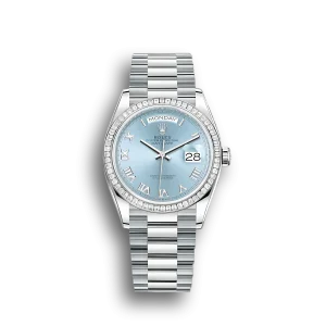 Rolex Day-Date 128396TBR 36mm Ice blue