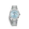 Rolex Day-Date 128396TBR 36mm Ice blue set with diamonds