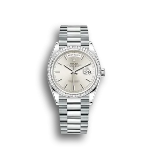 Rolex Day-Date 128396TBR 36mm Silver