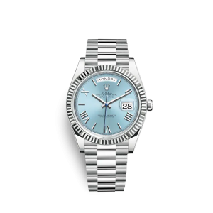 Rolex Day-Date 228236 40mm Ice blue