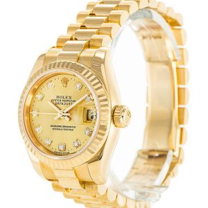 ⁦Rolex Datejust Gold Ladies 179178⁩ - الصورة ⁦2⁩
