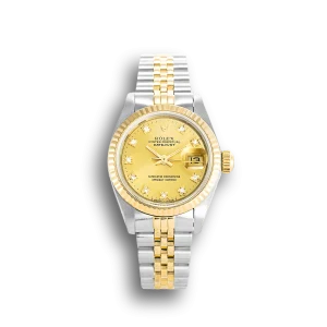 Rolex Datejust Gold and Diamonds Ladies 69173