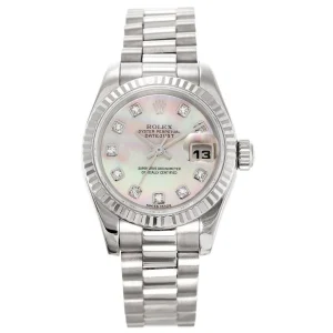 Rolex Datejust Mother of Pearl Ladies 179179 - Image 7