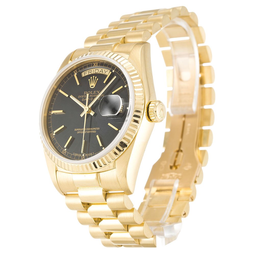 Rolex Day-Date Black 18038 - Image 2