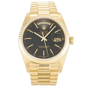 Rolex Day-Date Black 18038 - Image 4