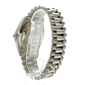 Super Clone Rolex Day-Date Bright Black Dial 228236-0003 40 mm - Imagen 5