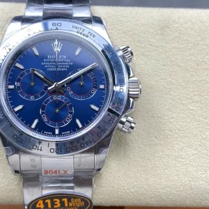 Alternative view of Rolex Daytona 40 mm 126509 Bright Blue Dial