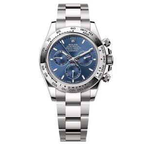 Rolex Daytona 40 mm 126509 Bright Blue Dial