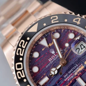 Rolex GMT-Master II 40 mm 126715CHNR Tiger Iron Dial - Image 8
