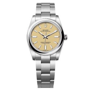 Super Clone Rolex Oyster Perpetual 277200 Beige Dial