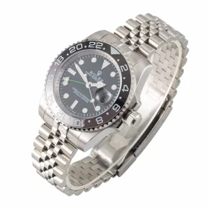 Alternative view of Rolex GMT-Master II 126710GRNR “Bruce Wayne” Jubilee