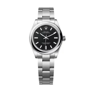 Super Clone Rolex Oyster Perpetual 277200 Black Dial - Imagen 5