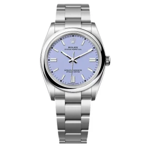 Super Clone Rolex Oyster Perpetual 277200 Lavender Dial - Imagen 7