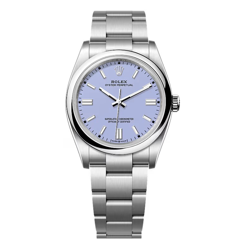 Super Clone Rolex Oyster Perpetual 277200 Lavender Dial - Imagen 7