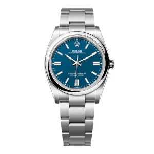 Super Clone Rolex Oyster Perpetual 277200 Med Blue Dial - Imagen 6