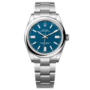 Super Clone Rolex Oyster Perpetual 277200 Med Blue Dial - Imagen 7