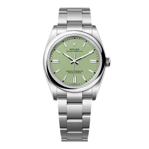 Super Clone Rolex Oyster Perpetual 277200 Pistachio Dial - Imagen 6