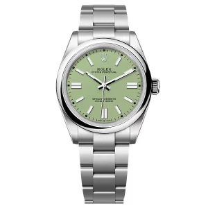 Super Clone Rolex Oyster Perpetual 277200 Pistachio Dial - Imagen 7