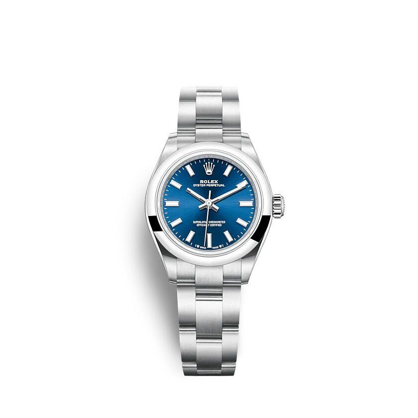 Rolex Oyster Perpetual 28mm Blue - Afbeelding 5