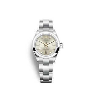 Rolex Oyster Perpetual 28mm Silver - Image 5