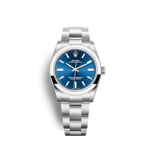 Rolex Oyster Perpetual 34mm Blue - Afbeelding 5