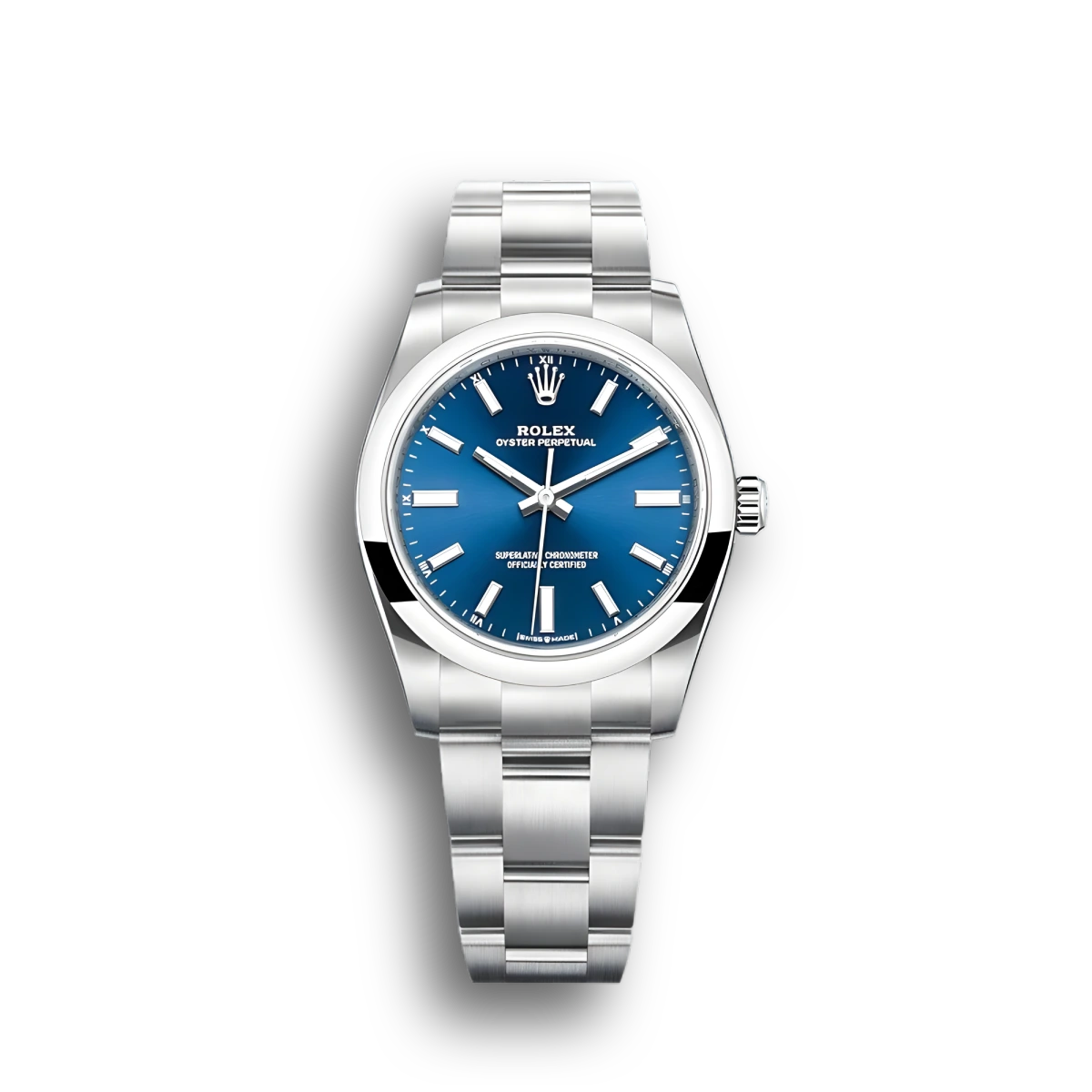 Rolex Oyster Perpetual 34mm Blue