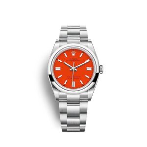 Rolex Oyster Perpetual 36mm Coral Red - Image 5