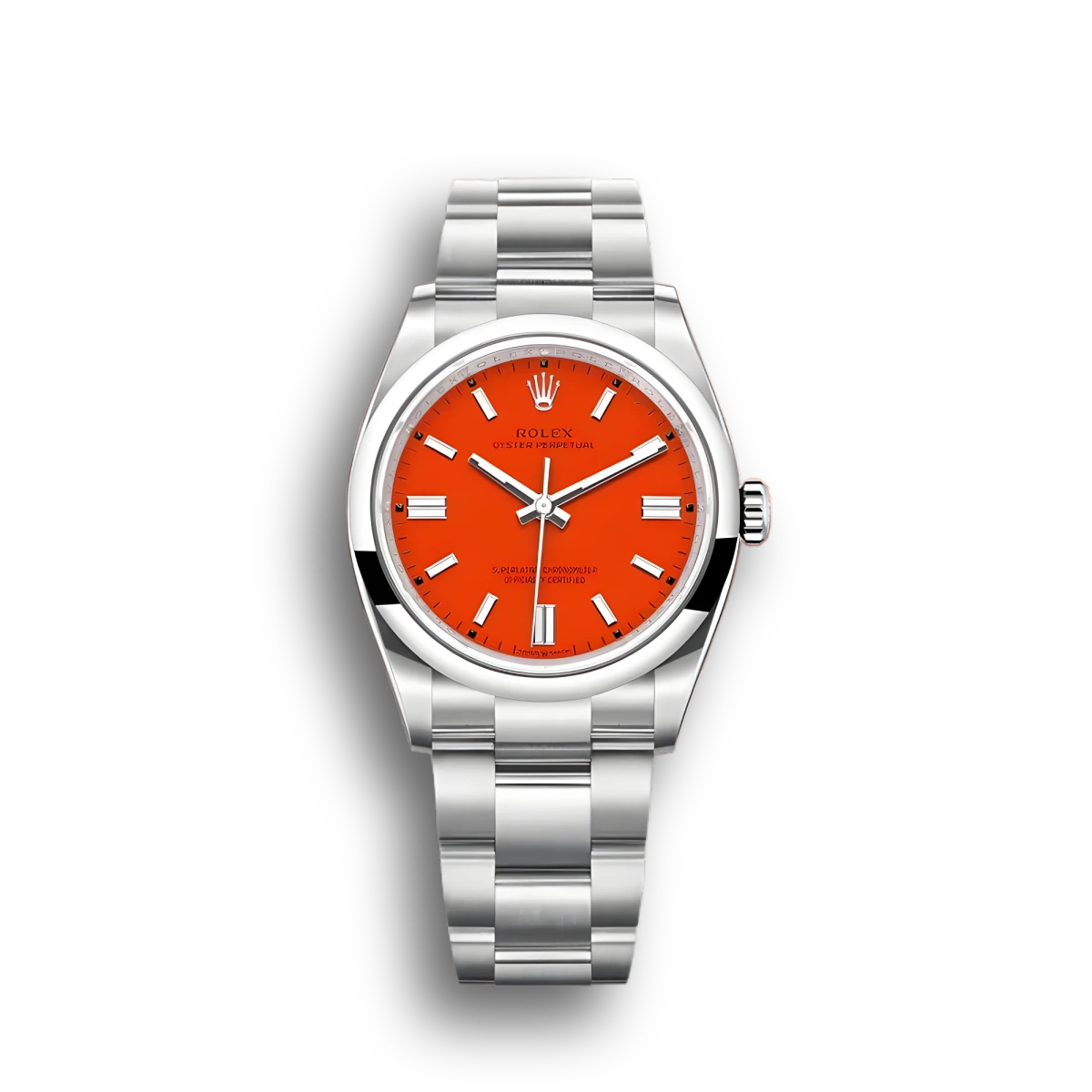 Rolex Oyster Perpetual 36mm Coral Red