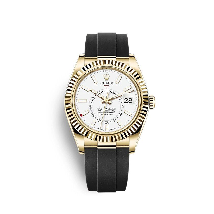 Super Clone Rolex Sky-Dweller 326238 White