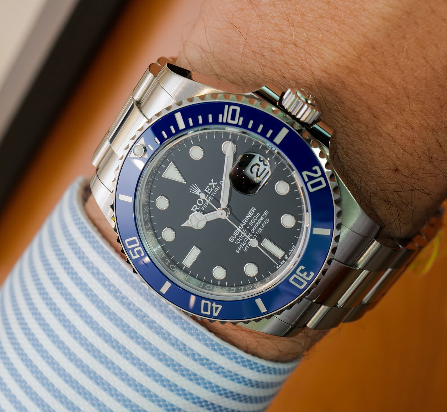 Rolex Submariner Date 126619LB (Cookie Monster) - Imagen 10