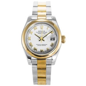 Rolex Datejust Roman Numerals Ladies 179163 - Image 4