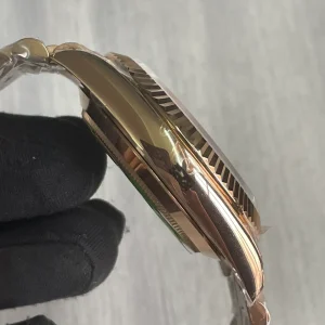 Super Clone Rolex Day-Date Olive Dial 128235 36 mm – Image 7