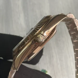 Super Clone Rolex Day-Date Olive Dial 128235 36 mm – Image 6