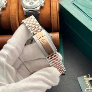 Alternative view of Super Clone Rolex Datejust Chocolate Dial 126331 Jubilee 41 mm