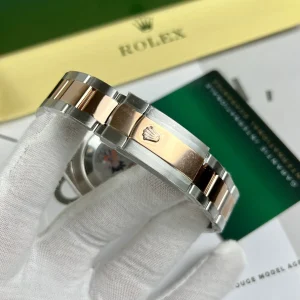Alternative view of Super Clone Rolex Datejust Chocolate Dial 126331 Oyster 41 mm