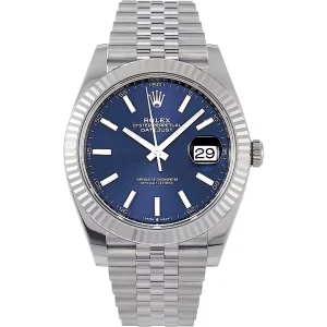 Rolex Datejust Blue Dial 126334 Jubilee 41 mm