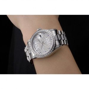 Super Clone Rolex Day-Date Diamonds-SRL182 621612 - Image 11