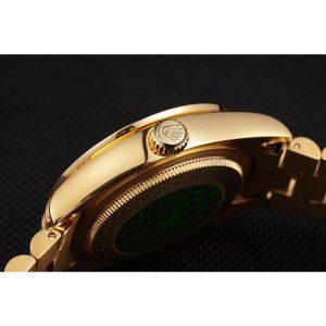 Super Clone Rolex Day-Date Diamonds Yellow Gold-SRL184 621614 - Image 9