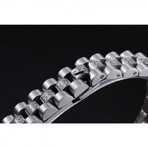 Super Clone Rolex DateJust Diamond Dial Stainless Steel 622021 - Image 6