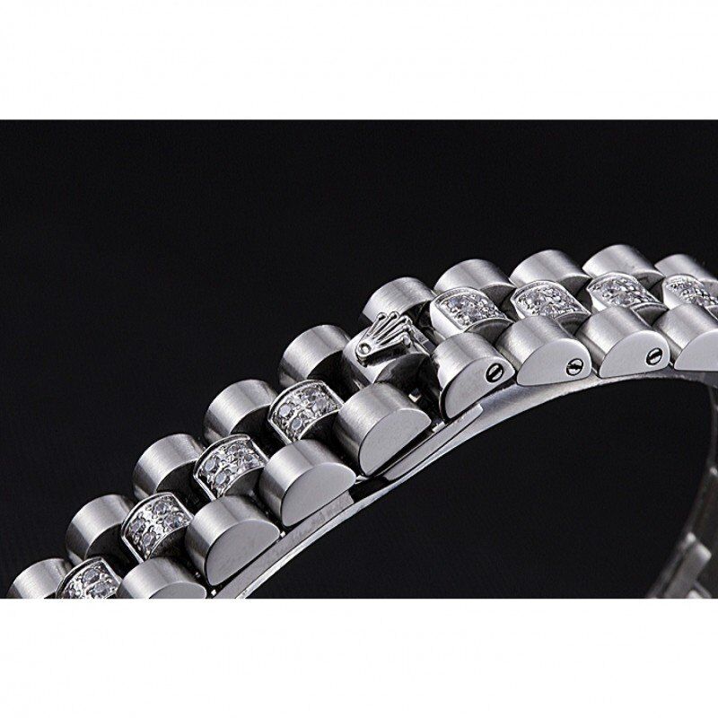 Super Clone Rolex DateJust Diamond Dial Stainless Steel 622021 - Image 6