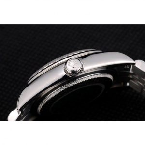 Rolex DayDate Diamond Plated Stainless Steel Bracelet Diamond Plated Dial 41985 – Image 9