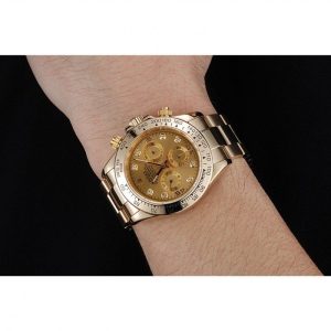 Super Clone Rolex Daytona Brown Dial Diamond Numerals 1454245 - Image 9