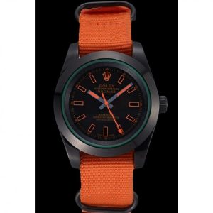 Rolex Milgauss Bamford Orange Nylon Strap 622003 - Image 2