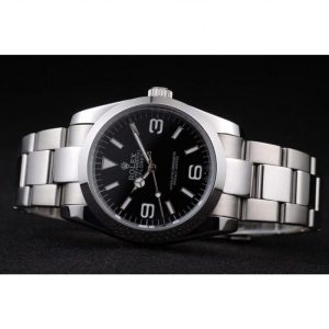 Rolex Explorer Polished Stainless Steel Black Dial 98087 - Image 5