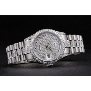 Super Clone Rolex Day-Date Diamonds-SRL182 621612 - Image 4