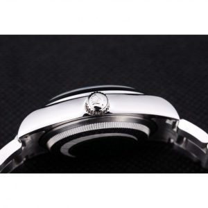 Rolex Day-Date Polished Silver Bezel White Dial 7470 - Imagen 9