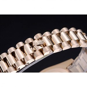 Rolex Day-Date White Dial Gold Bracelet 622546 - Image 6